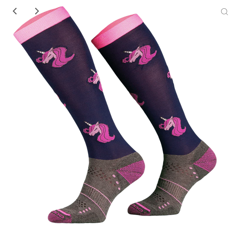 Comodo Technical Riding Socks - Unicorn Novelty -1